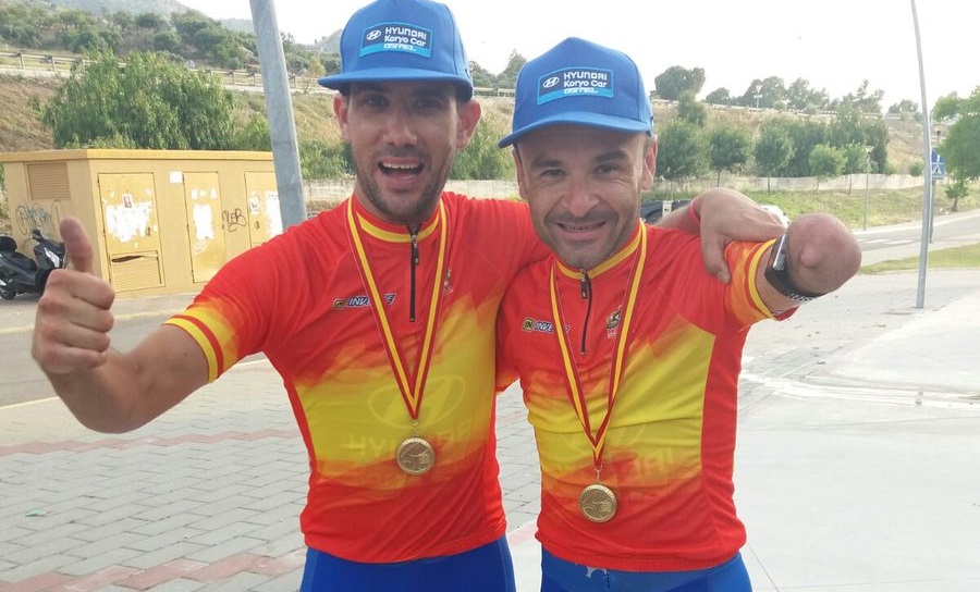RICARDO TEN VUELVE A TRIUNFAR AL COLGARSE EL ORO EN LOS NACIONALES DE CICLISMO ADAPTADO