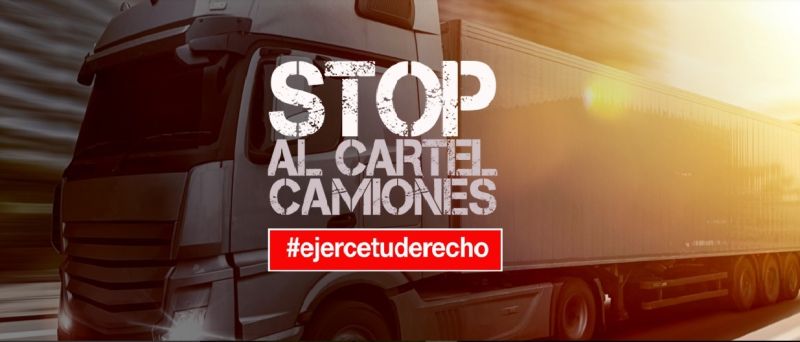 NACE LA PLATAFORMA STOP AL CARTEL DE CAMIONES