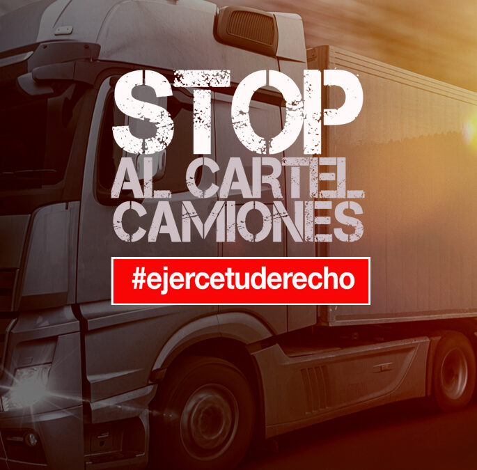 VARONA LOGRA INDEMNIZACIONES PARA LOS TRANSPORTISTAS POR EL CÁRTEL DE CAMIONES