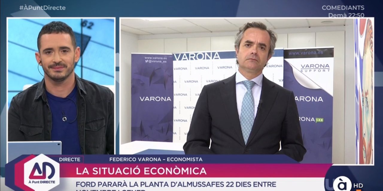 FEDERICO VARONA ANALIZA LA SITUACIÓN ECONÓMICA EN À PUNT DIRECTE