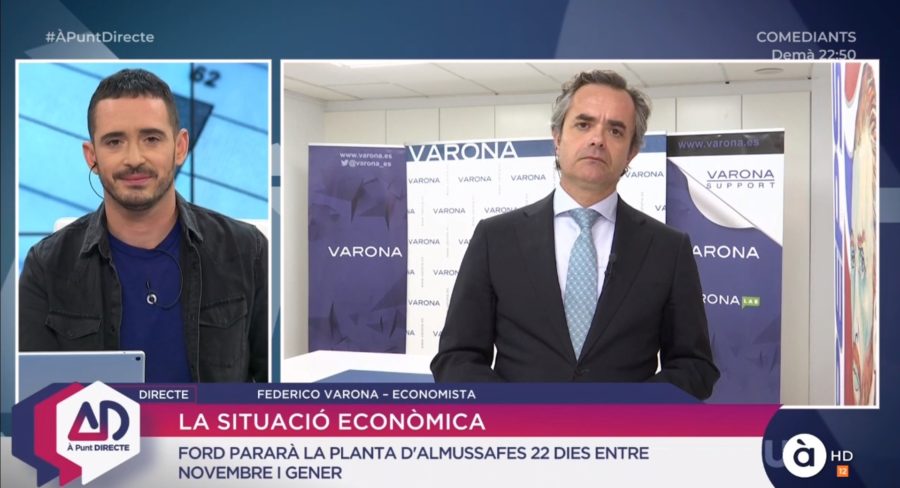 FEDERICO VARONA ANALIZA LA SITUACIÓN ECONÓMICA EN À PUNT DIRECTE