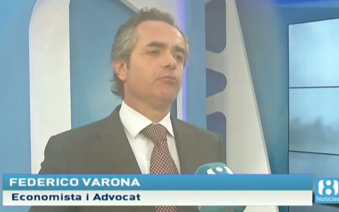 FEDERICO VARONA ANALIZA EN 8 TV LA SENTENCIA DEL SUPREMO SOBRE EL IMPUESTO AJD