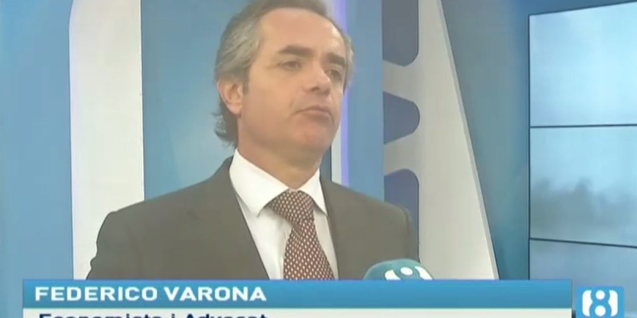 FEDERICO VARONA ANALIZA EN 8 TV LA SENTENCIA DEL SUPREMO SOBRE EL IMPUESTO AJD