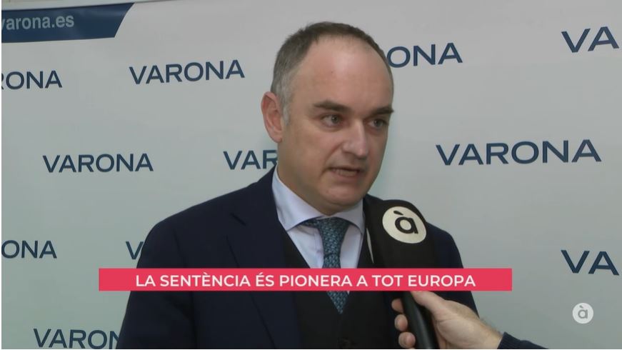VARONA EN LOS MEDIOS: REPERCUSIÓN DE LA SENTENCIA FAVORABLE POR EL CÁRTEL DE CAMIONES