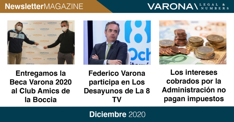 NUESTRAS NOTICIAS MÁS DESTACADAS DE DICIEMBRE