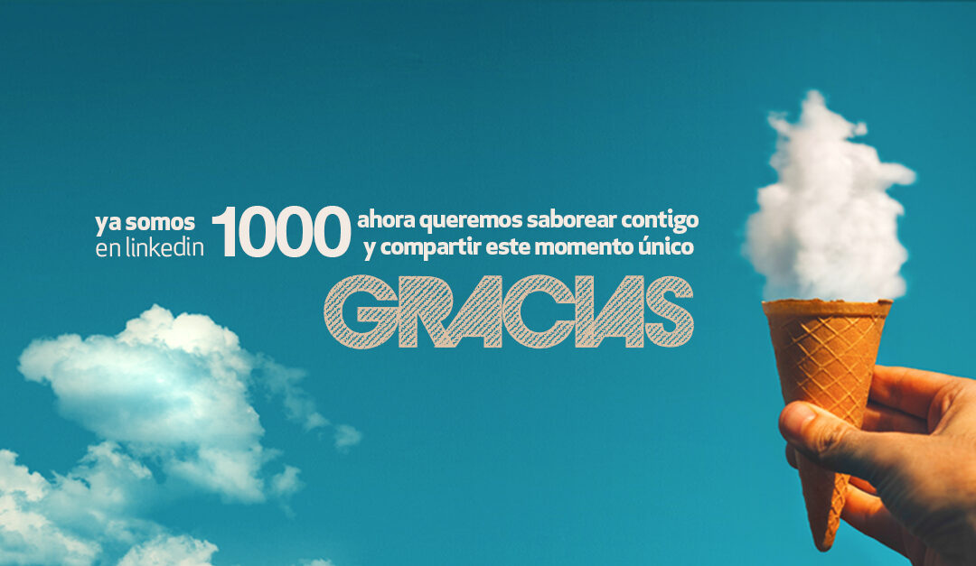 MIL GRACIAS POR SEGUIRNOS EN LINKEDIN