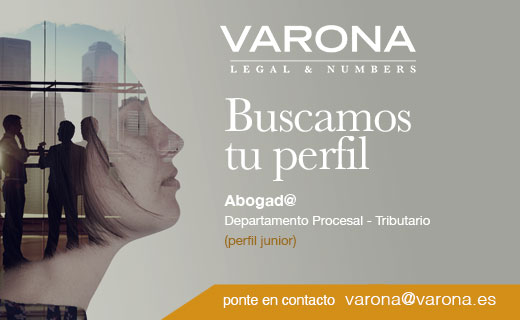 BUSCAMOS TALENTO: ABOGADO/A PARA DEPARTAMENTO PROCESAL -TRIBUTARIO