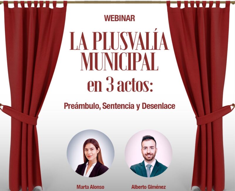 WEBINAR PRÁCTICA SOBRE LA PLUSVALÍA MUNICIPAL