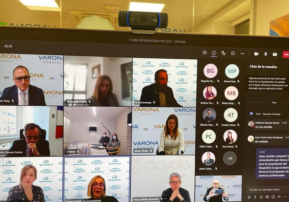 VARONA SUPPORT PRESENTA SU PLAN SOCIAL MEDIA 2022