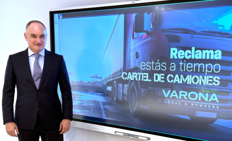 OBTENEMOS CONDENA RÉCORD EN ESPAÑA POR EL CÁRTEL DE CAMIONES: 1’7 MILLONES DE € A VOLVO