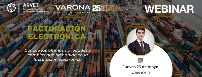 WEBINAR 23 DE MAYO: NOVEDADES LEGALES DE LA FACTURACIÓN ELECTRÓNICA