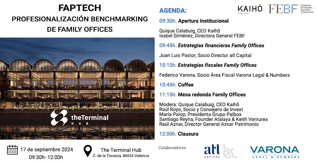 PARTICIPAMOS EN UNA JORNADA SOBRE PROFESIONALIZACIÓN DE FAMILY OFFICES