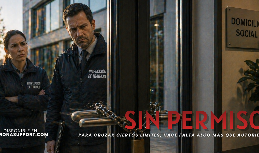 LA INSPECCIÓN DE TRABAJO NO PUEDE ACCEDER AL CENTRO DE TRABAJO SIN AUTORIZACIÓN JUDICIAL CUANDO ESTE COINCIDA CON EL DOMICILIO SOCIAL DE LA EMPRESA