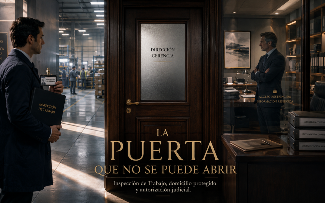 LA INSPECCIÓN DE TRABAJO NO PUEDE ACCEDER AL CENTRO DE TRABAJO SIN AUTORIZACIÓN JUDICIAL CUANDO ESTE COINCIDA CON EL DOMICILIO SOCIAL DE LA EMPRESA (II)